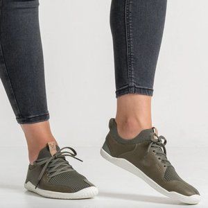 Vivobarefoot Primus Knit Lux in Olive, Size 11